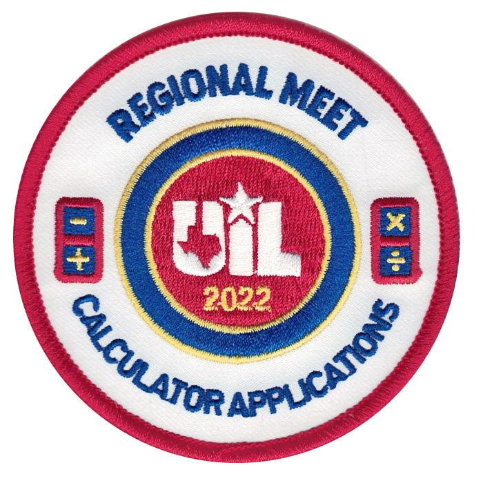 2023 and 2022 UIL Academic Patches - Events A thru C