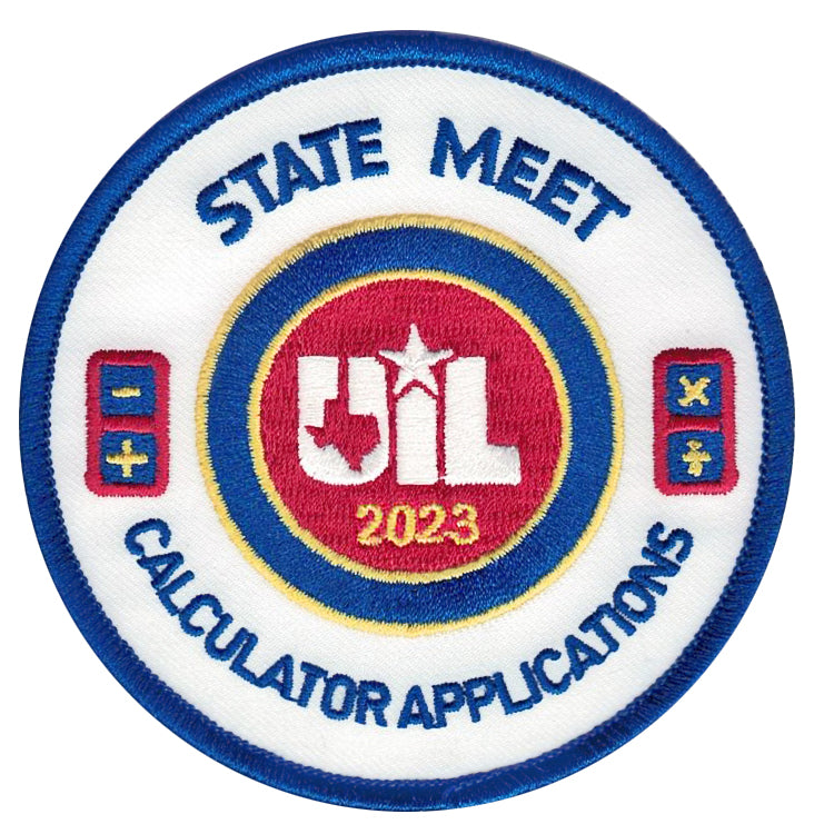 2023 and 2022 UIL Academic Patches - Events A thru C