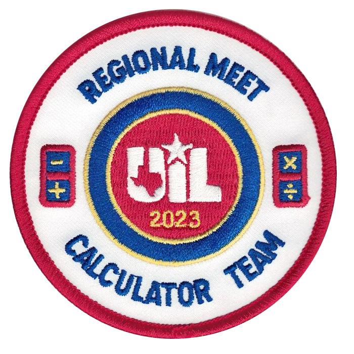 2023 and 2022 UIL Academic Patches - Events A thru C