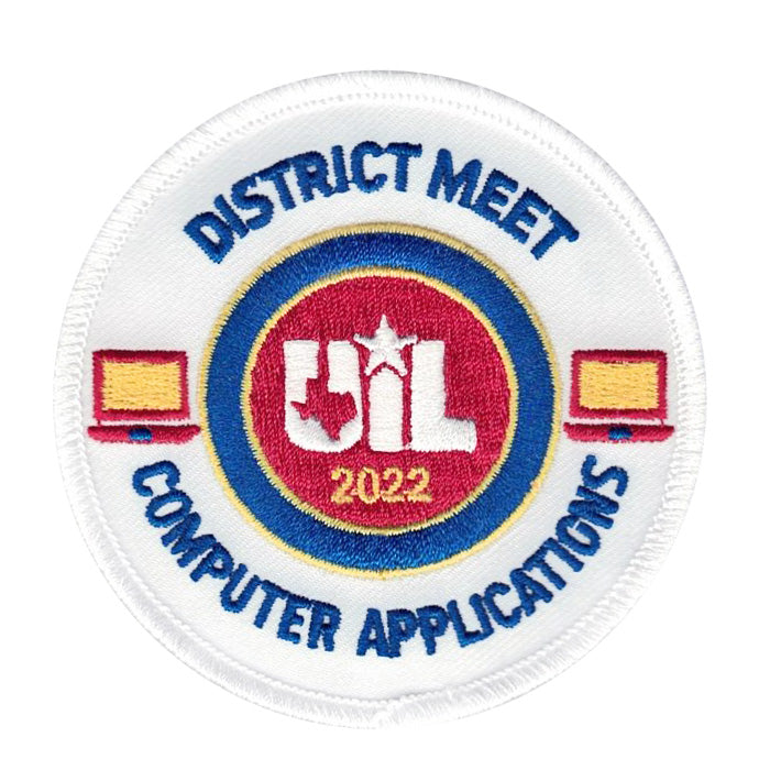 2023 and 2022 UIL Academic Patches - Events A thru C