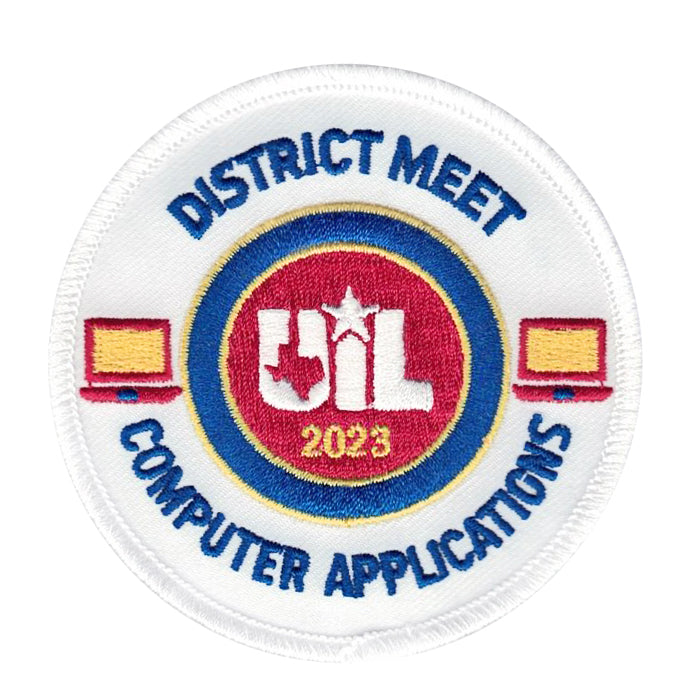 2023 and 2022 UIL Academic Patches - Events A thru C