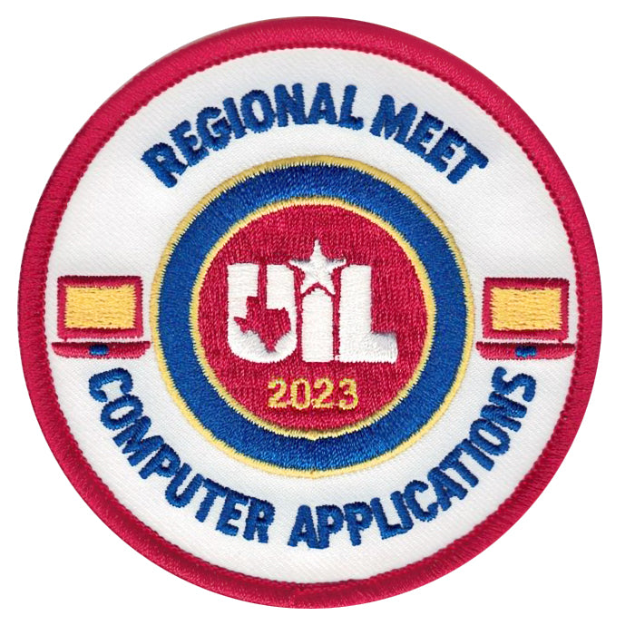2023 and 2022 UIL Academic Patches - Events A thru C