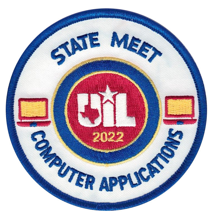 2023 and 2022 UIL Academic Patches - Events A thru C