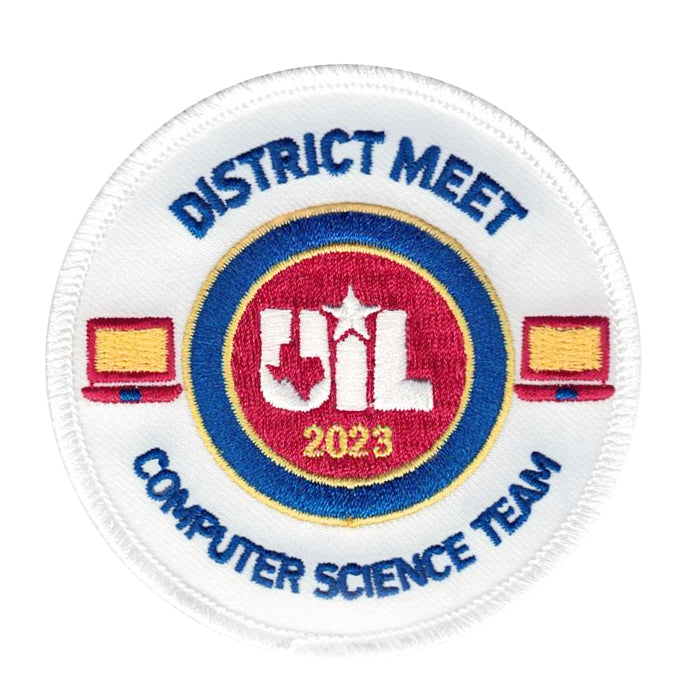 2023 and 2022 UIL Academic Patches - Events A thru C