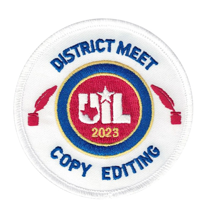 2023 and 2022 UIL Academic Patches - Events A thru C
