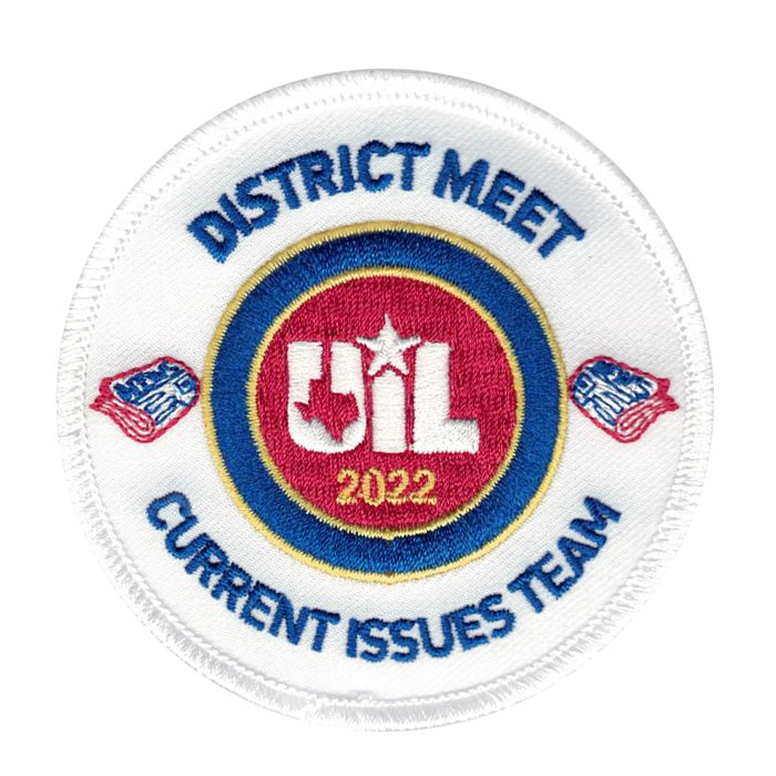 2023 and 2022 UIL Academic Patches - Events A thru C