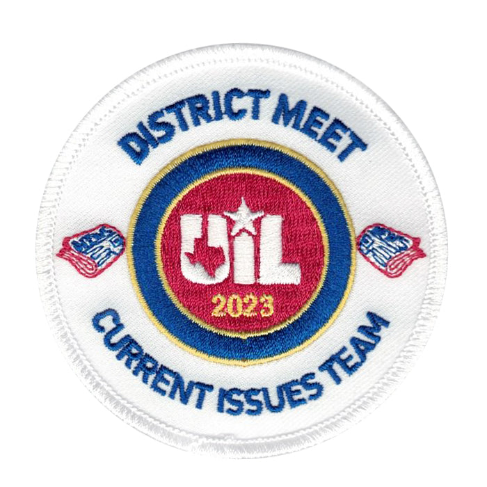 2023 and 2022 UIL Academic Patches - Events A thru C
