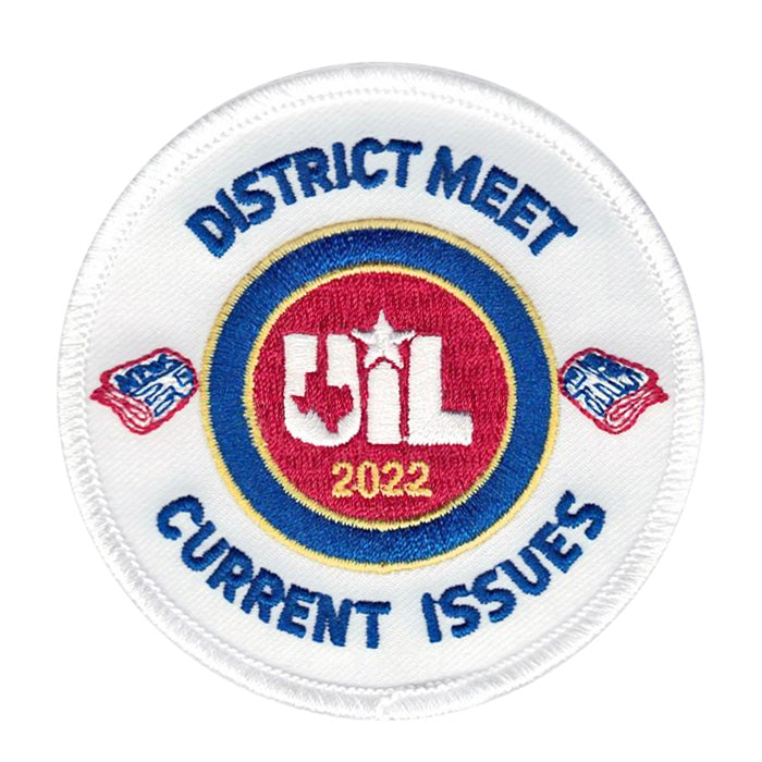 2023 and 2022 UIL Academic Patches - Events A thru C