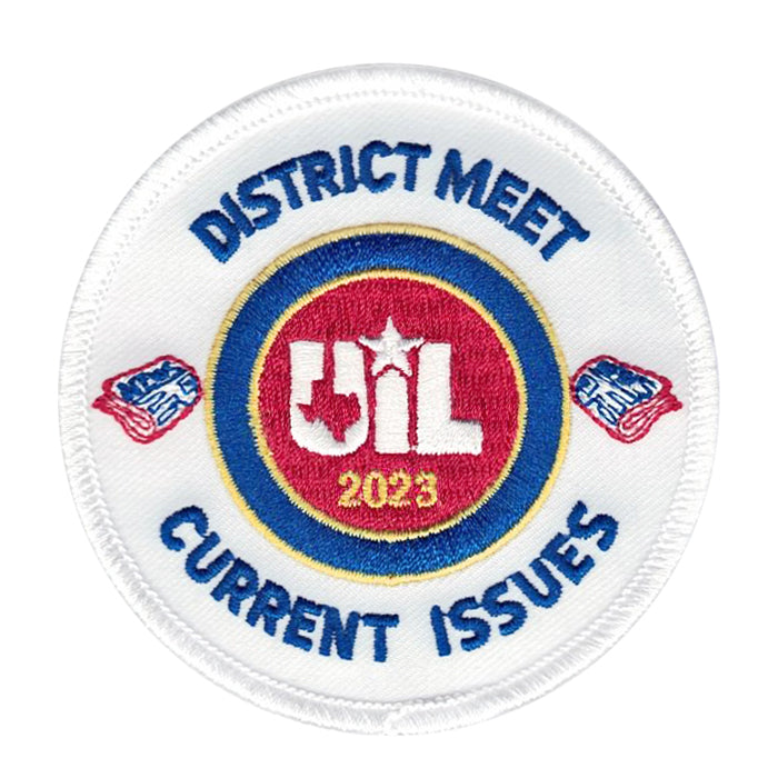 2023 and 2022 UIL Academic Patches - Events A thru C