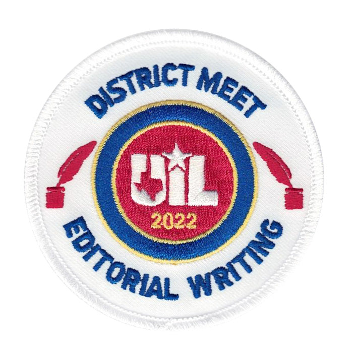 2023 and 2022 UIL Academic Patches - Events E thru M