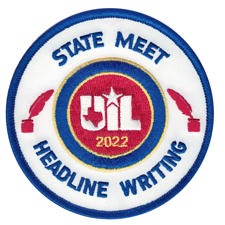 2023 and 2022 UIL Academic Patches - Events E thru M