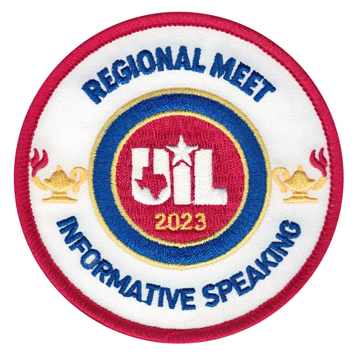 2023 and 2022 UIL Academic Patches - Events E thru M