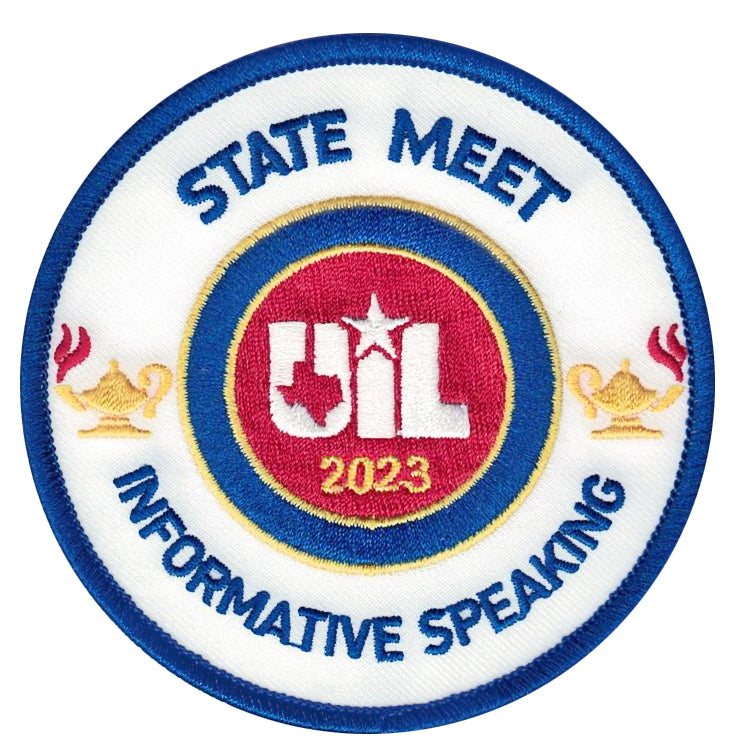 2023 and 2022 UIL Academic Patches - Events E thru M