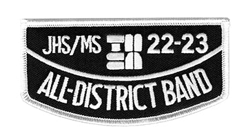 TMEA ALL-DISTRICT ALL-REGION Patches