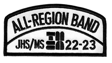 TMEA ALL-DISTRICT ALL-REGION Patches