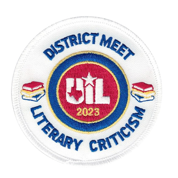 2023 and 2022 UIL Academic Patches - Events E thru M