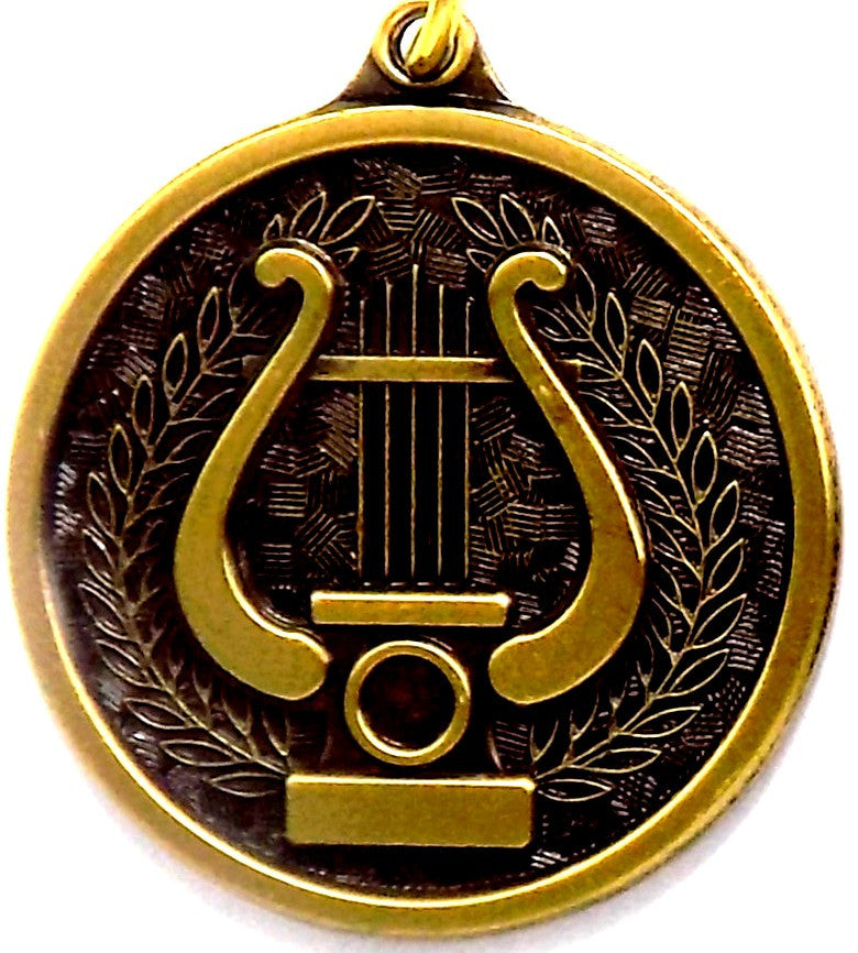 Music Lyre Medals