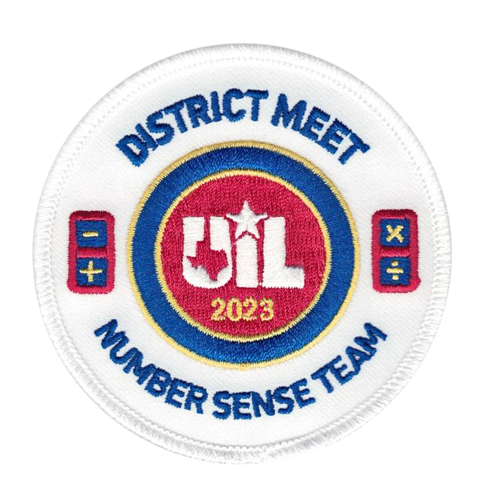 2023 and 2022 UIL Academic Patches - Events N thru Science Team