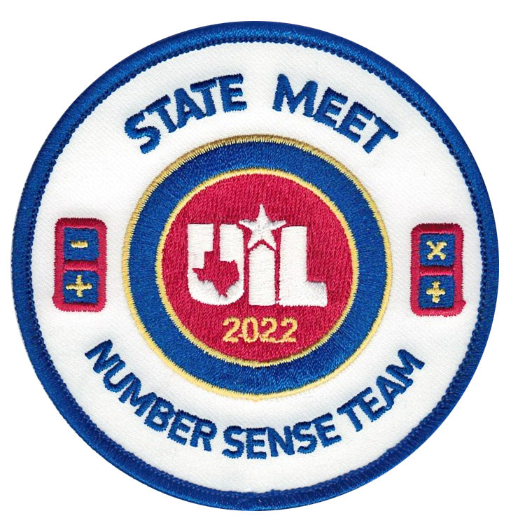 2023 and 2022 UIL Academic Patches - Events N thru Science Team