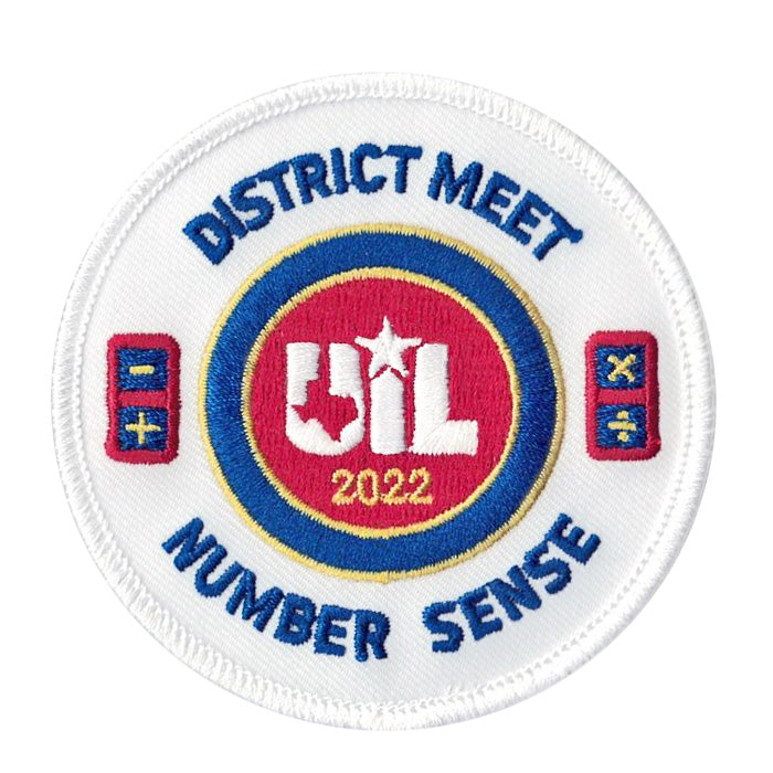 2023 and 2022 UIL Academic Patches - Events N thru Science Team