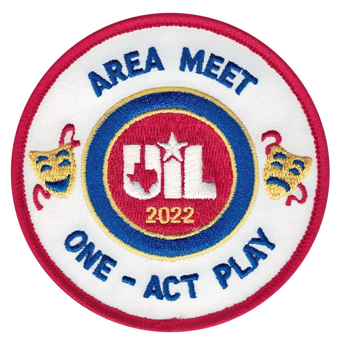 2023 and 2022 UIL One Act Play Patches and Tabs