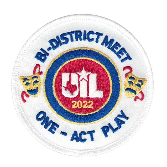 2023 and 2022 UIL One Act Play Patches and Tabs