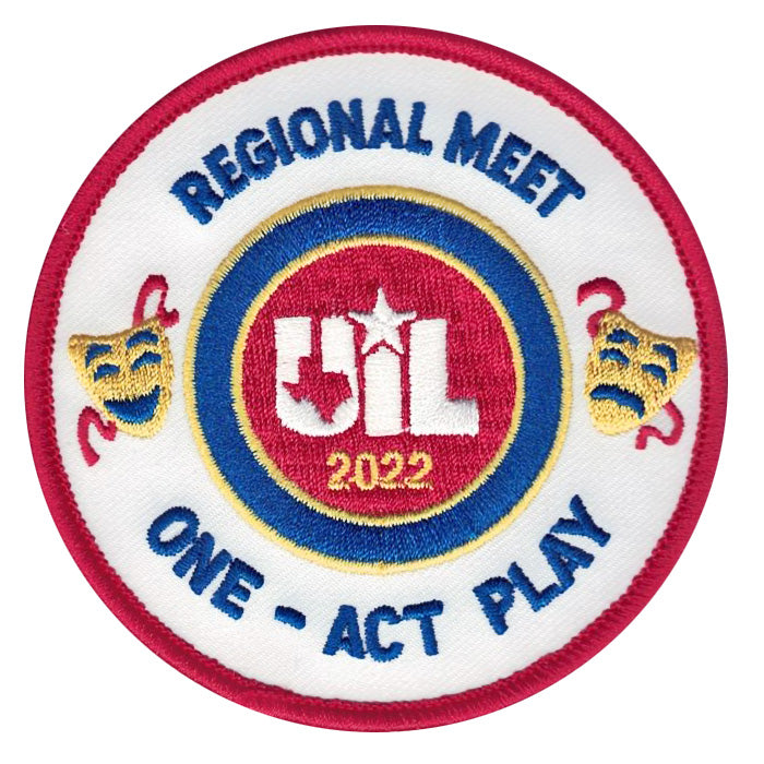 2023 and 2022 UIL One Act Play Patches and Tabs