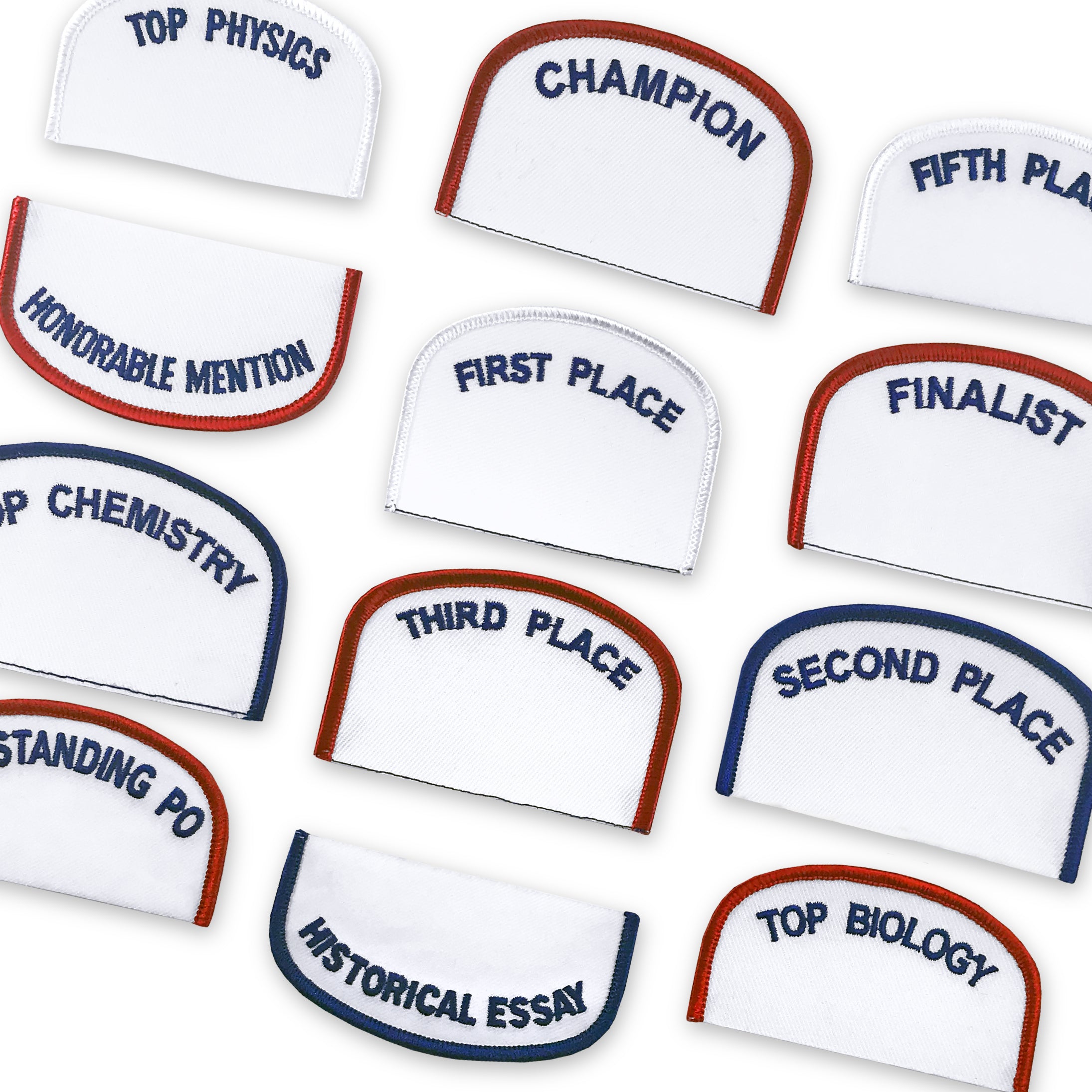 Place Tabs and Significant Recognition Tabs for UIL Patches - DISCONTINUED LIMITED STOCK