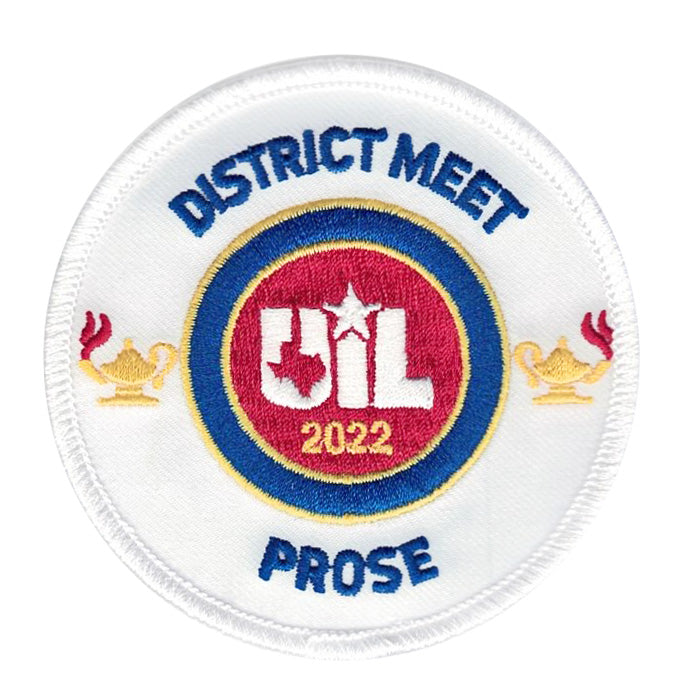 2023 and 2022 UIL Academic Patches - Events N thru Science Team
