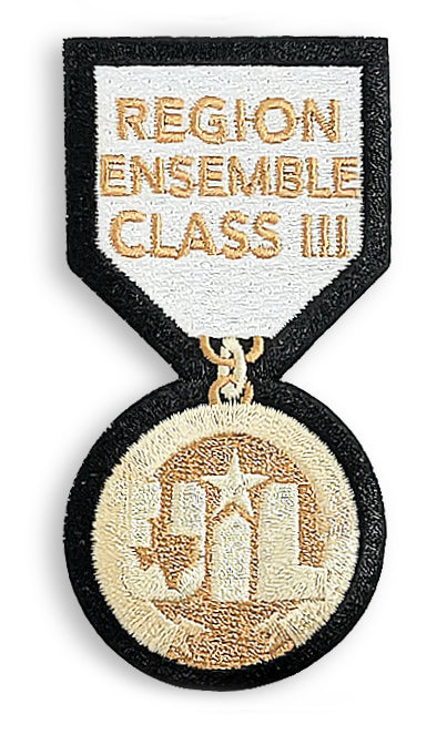 Patches Representing Regional & State Medals