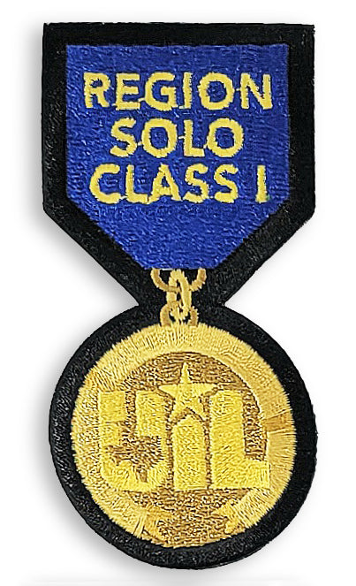 Patches Representing Regional & State Medals