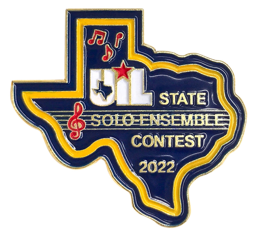 UIL State Solo-Ensemble Contest Pin