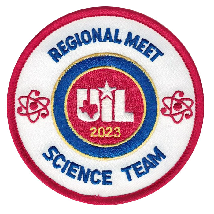 2023 and 2022 UIL Academic Patches - Events N thru Science Team