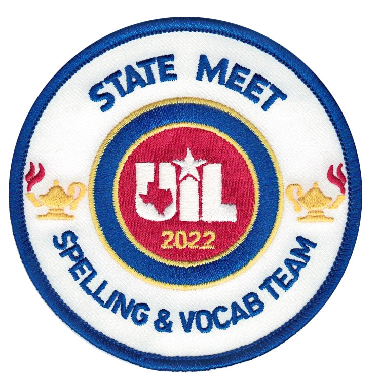 2023 and 2022 UIL Academic Patches - Events Social Studies thru Team Championship
