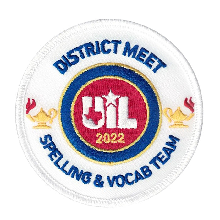 2023 and 2022 UIL Academic Patches - Events Social Studies thru Team Championship