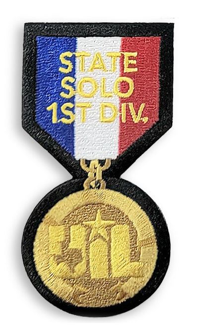 Patches Representing Regional & State Medals