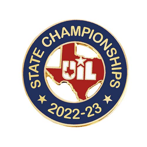 UIL State Championships Pin