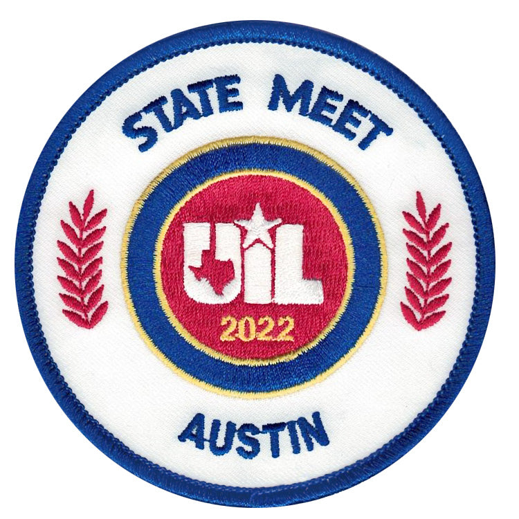 2023 and 2022 UIL Academic Patches - Events Social Studies thru Team Championship