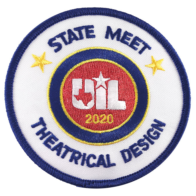 2023 and 2022 UIL State Meet Theatrical Design Patches