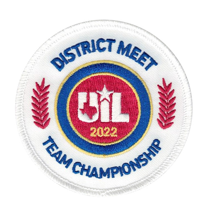 2023 and 2022 UIL Academic Patches - Events Social Studies thru Team Championship