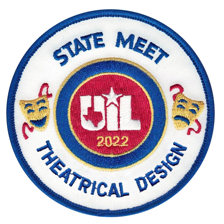2023 and 2022 UIL State Meet Theatrical Design Patches