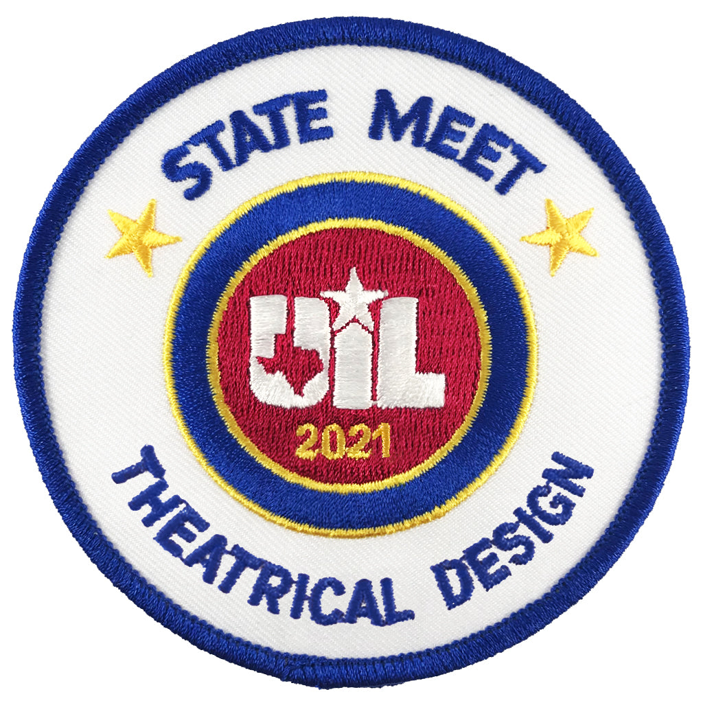 2023 and 2022 UIL State Meet Theatrical Design Patches