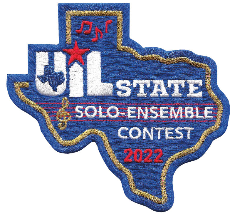 UIL Texas State Solo-Ensemble Contest Patch & Attachment