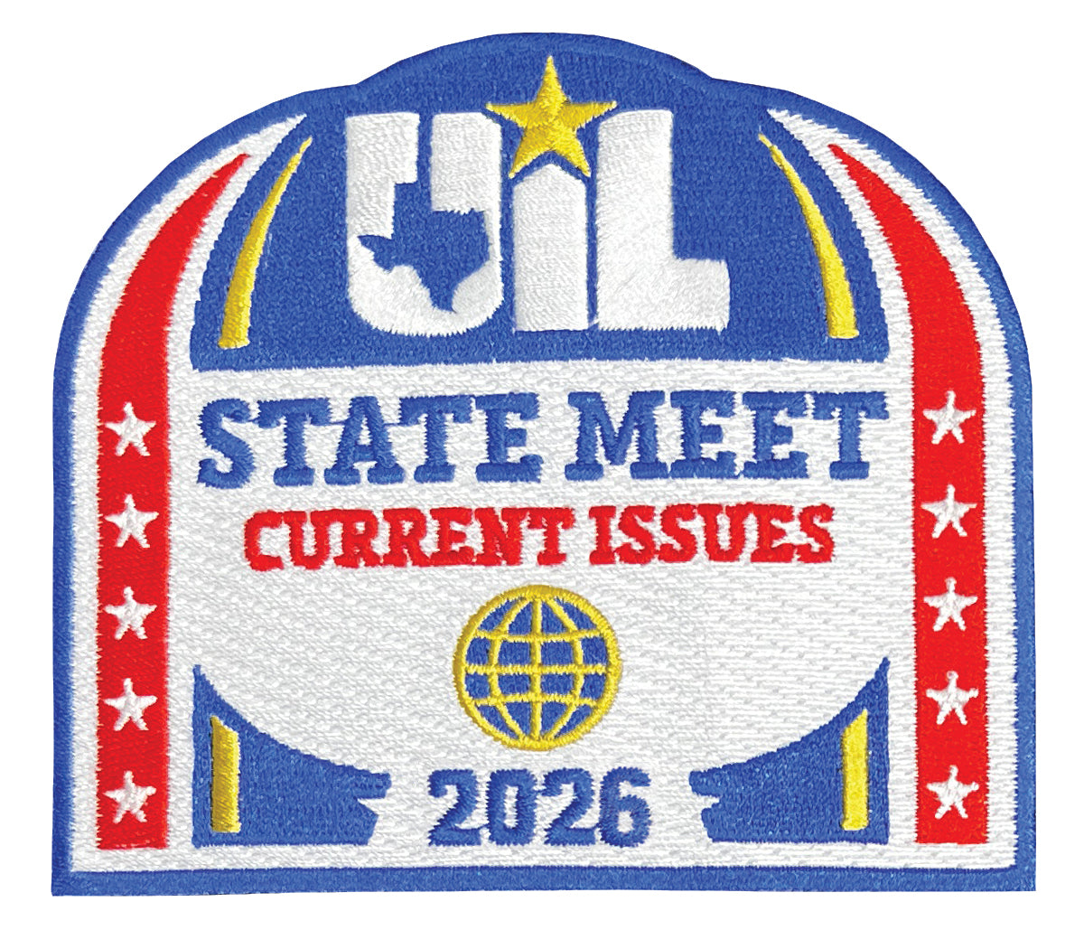 2026, 2025 and 2024 UIL Academic Patches - Events A thru C