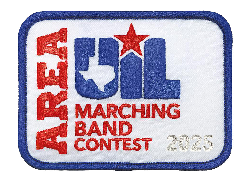 UIL Area Marching Contest Patches