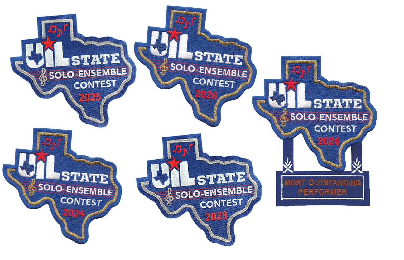 UIL Texas State Solo-Ensemble Contest Patch & Attachment