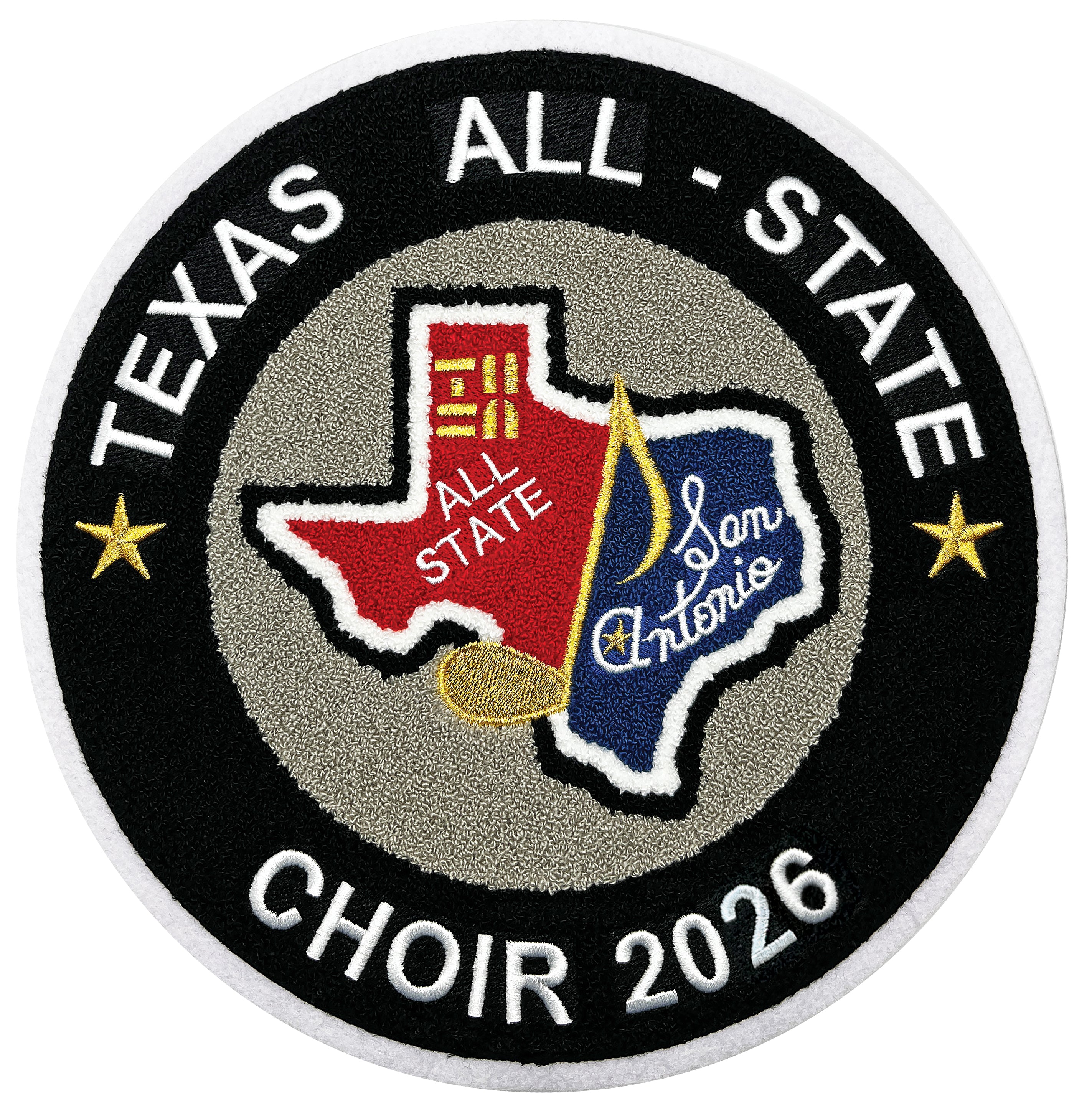 2026 TMEA All-State Patches (Chenille and Embroidered )