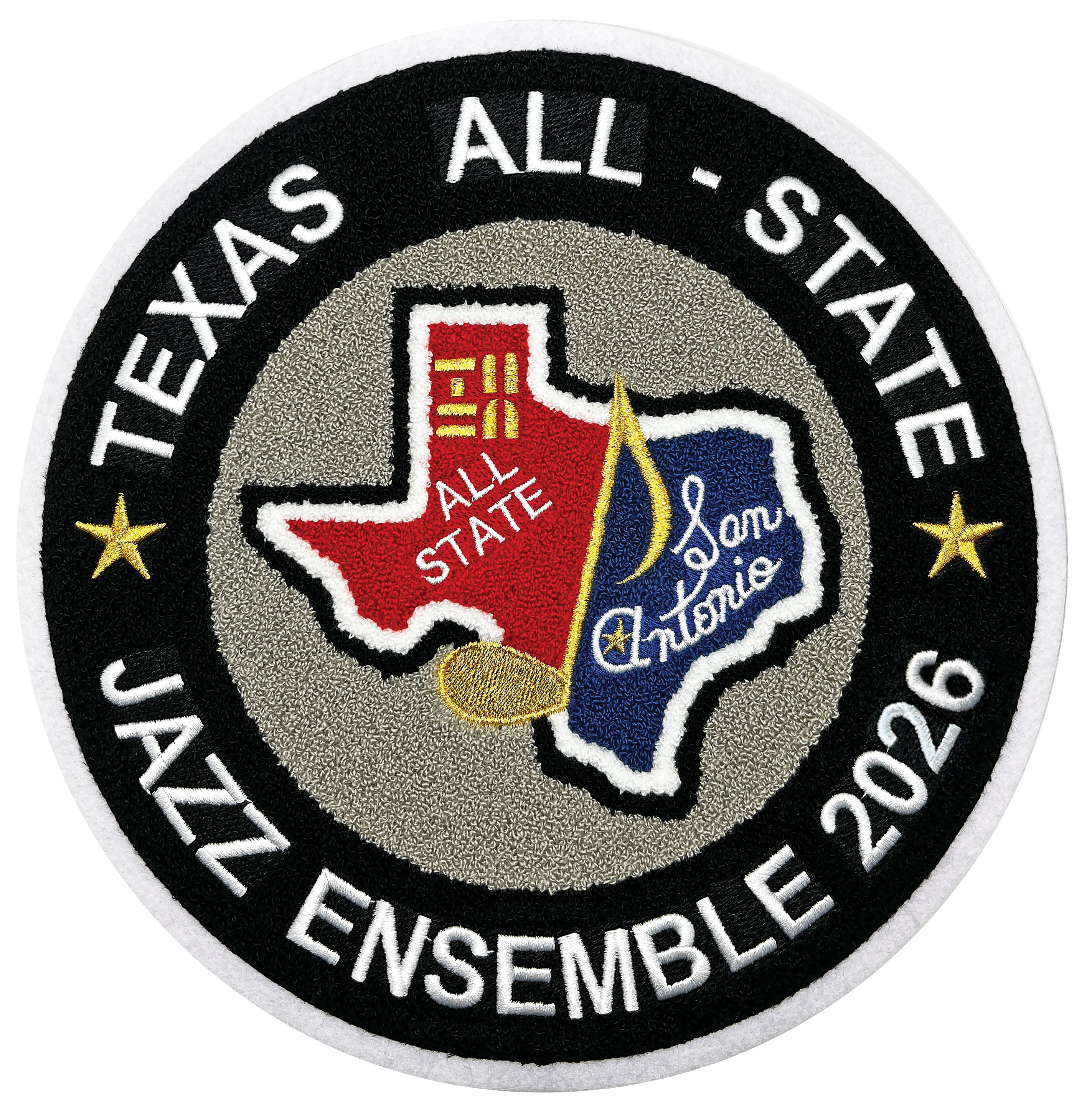 2026 TMEA All-State Patches (Chenille and Embroidered )