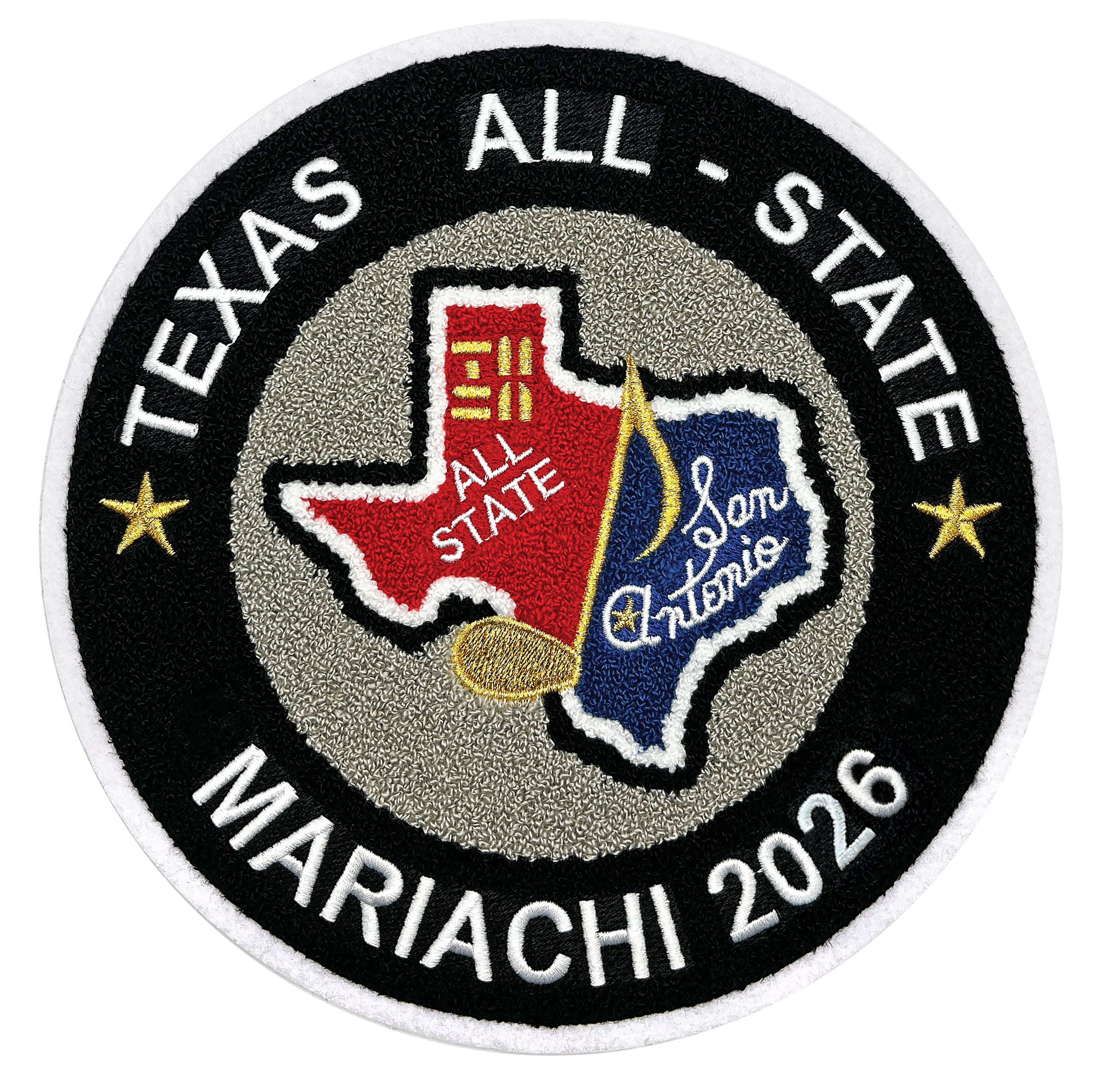 2026 TMEA All-State Patches (Chenille and Embroidered )