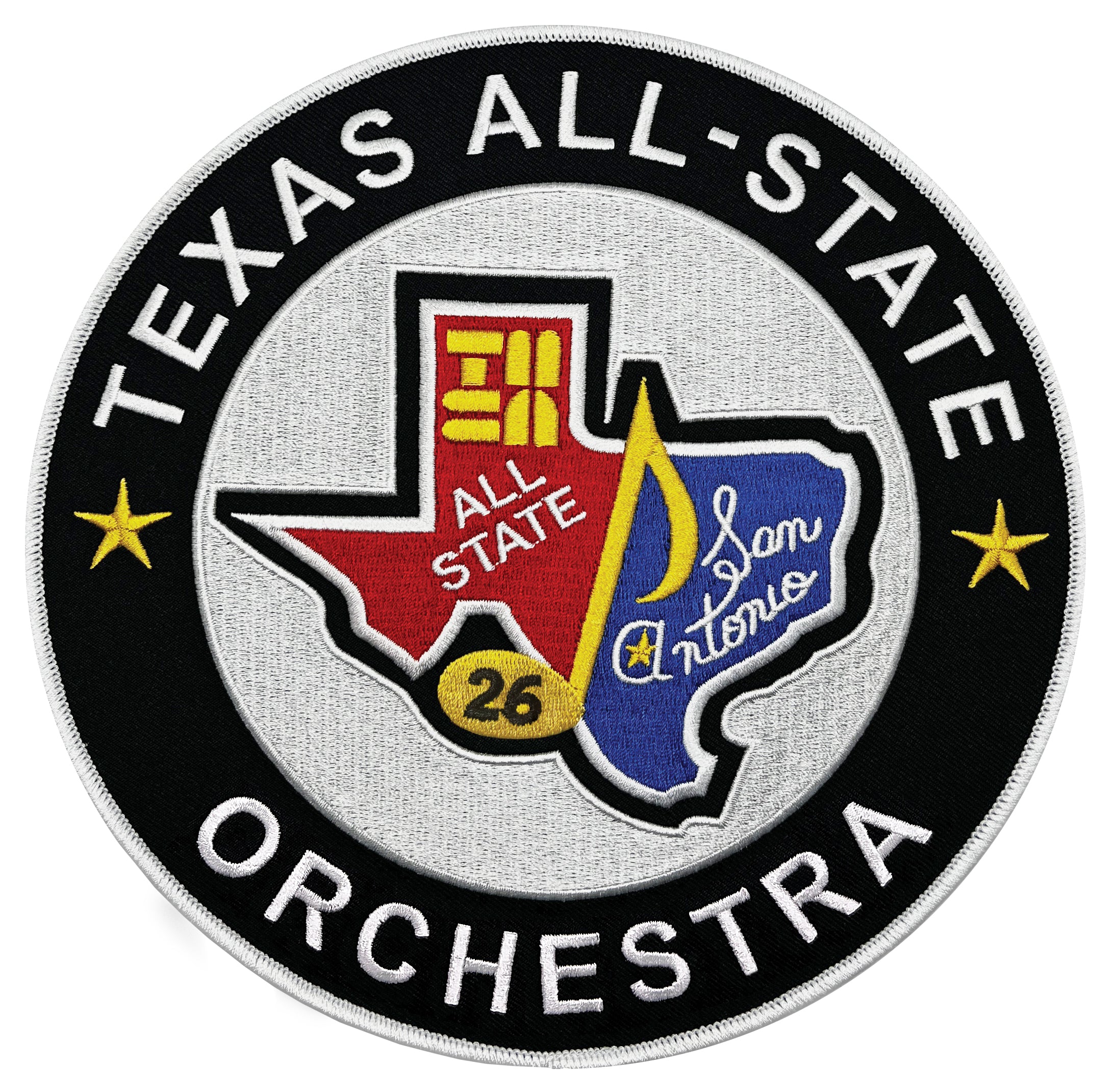 2026 TMEA All-State Patches (Chenille and Embroidered )